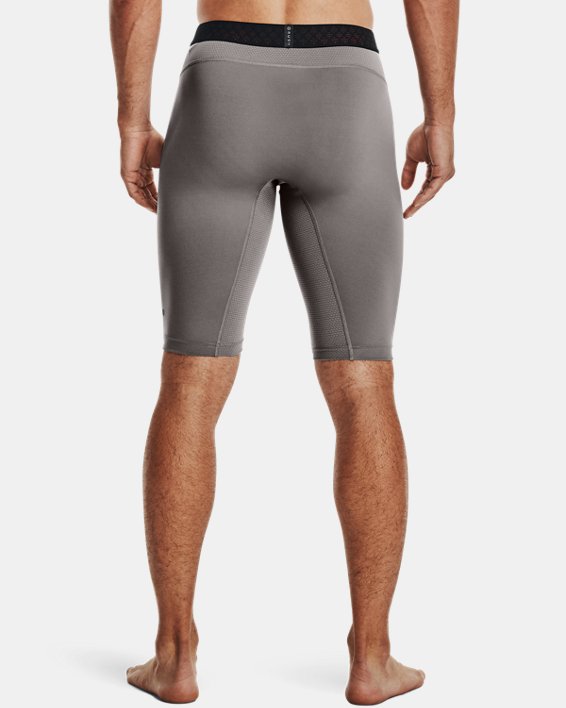 Men's UA RUSH™ HeatGear® 2.0 Long Shorts, Gray, pdpMainDesktop image number 1
